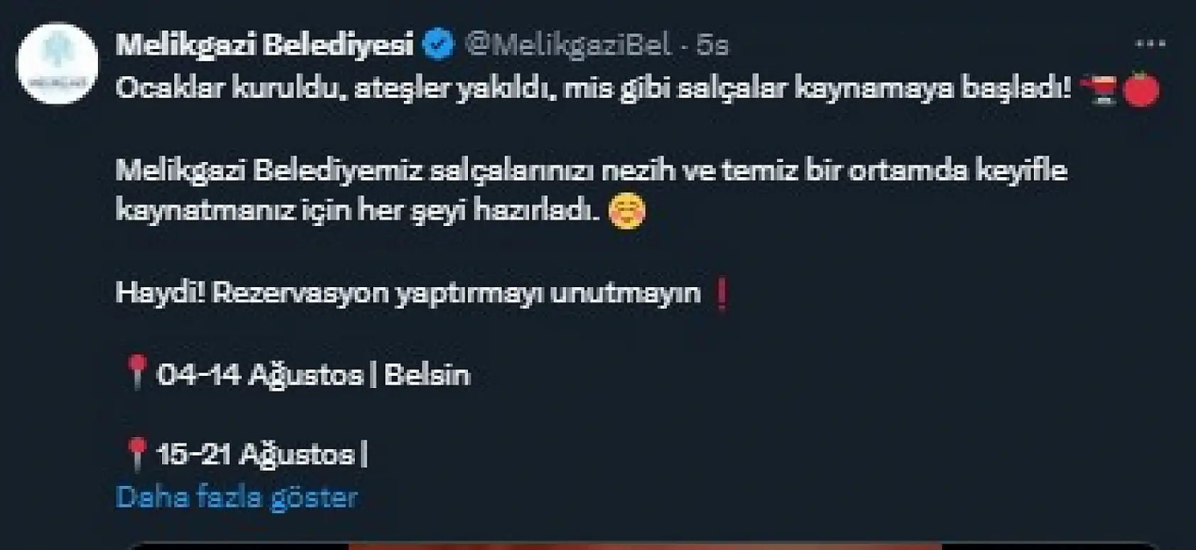 Kayseri sosyal medya hesaplarında neler paylaşıldı? İşte şehrin dijital gündemi!