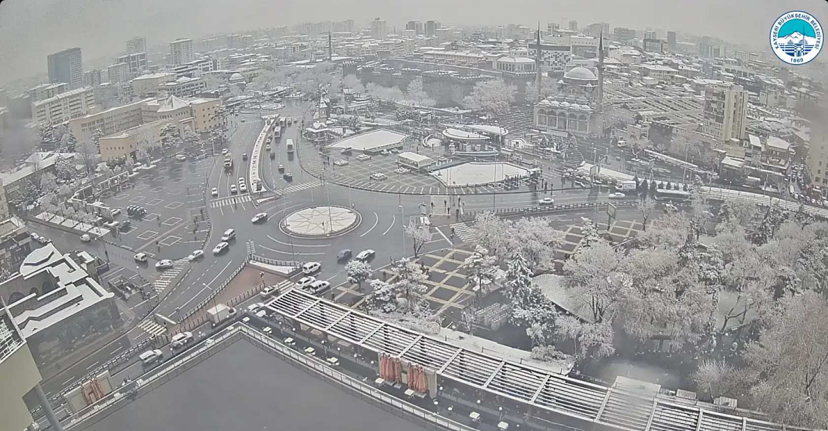 Kayseri beyaza büründü: İşte kentten yansıyan ilk manzaralar (27 Aralık 2025)
