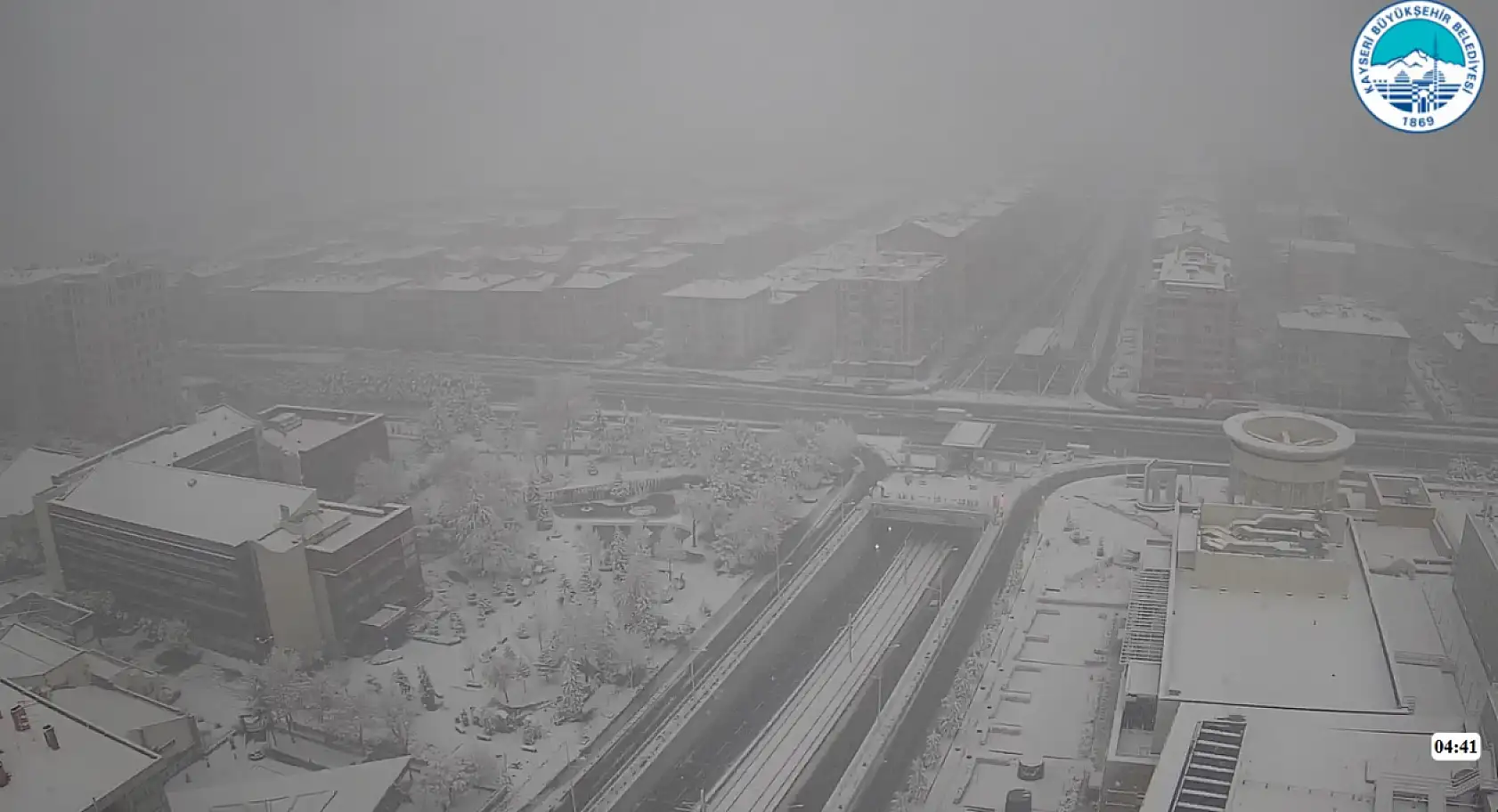 Kayseri beyaza büründü-  İşte şehirden kameralara yansıyanlar...