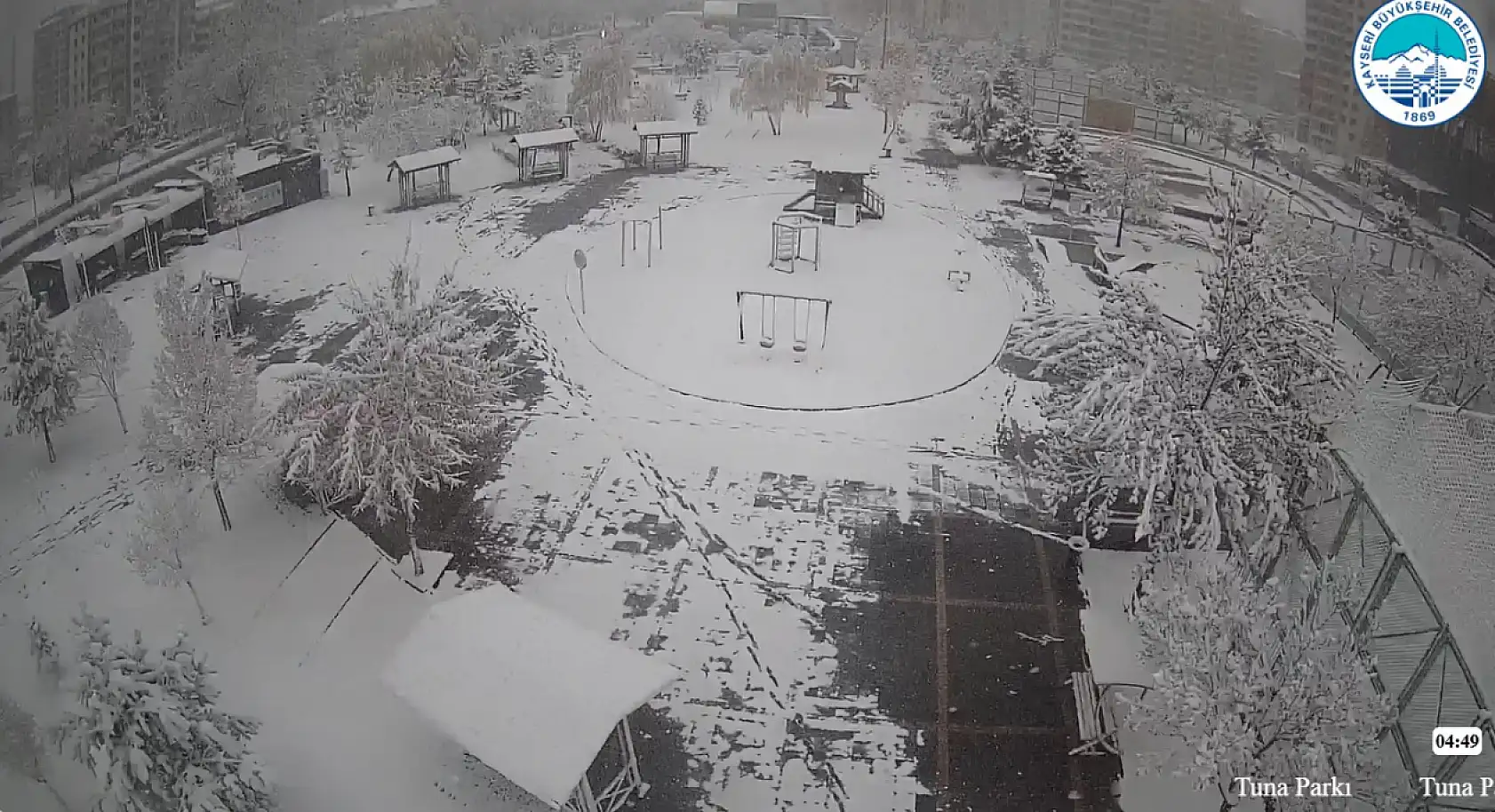 Kayseri beyaza büründü-  İşte şehirden kameralara yansıyanlar...