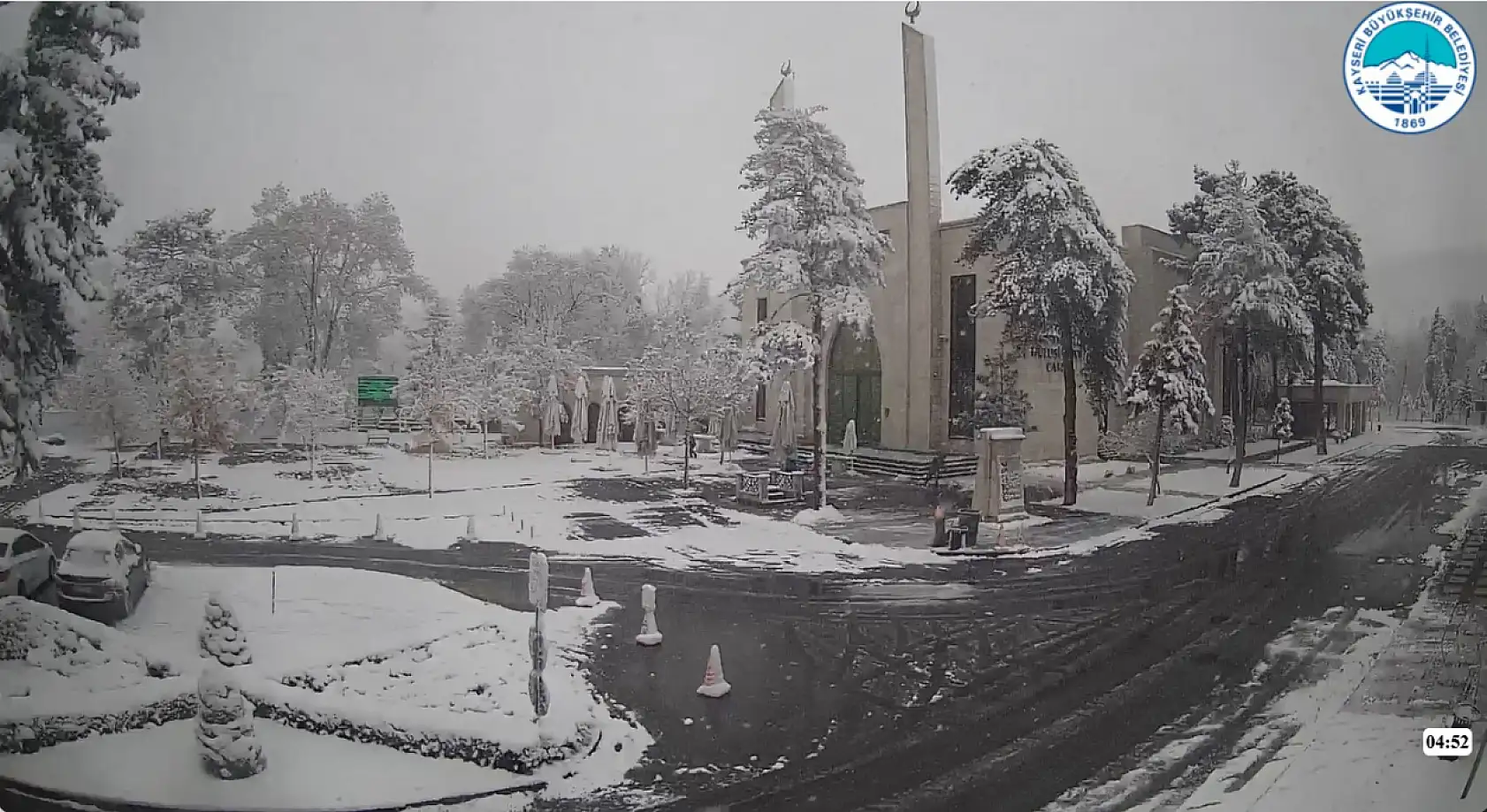 Kayseri beyaza büründü-  İşte şehirden kameralara yansıyanlar...