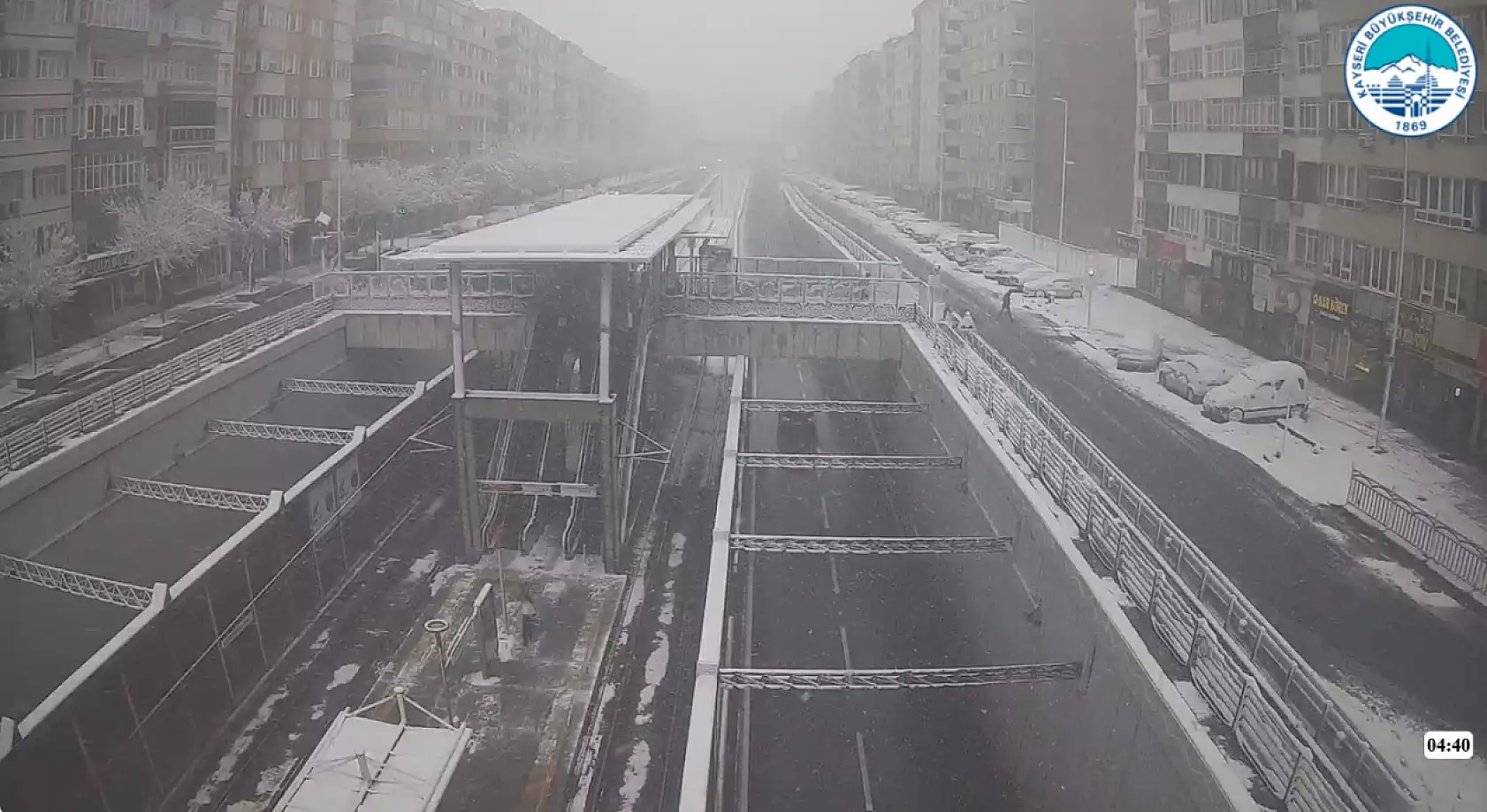 Kayseri beyaza büründü-  İşte şehirden kameralara yansıyanlar...