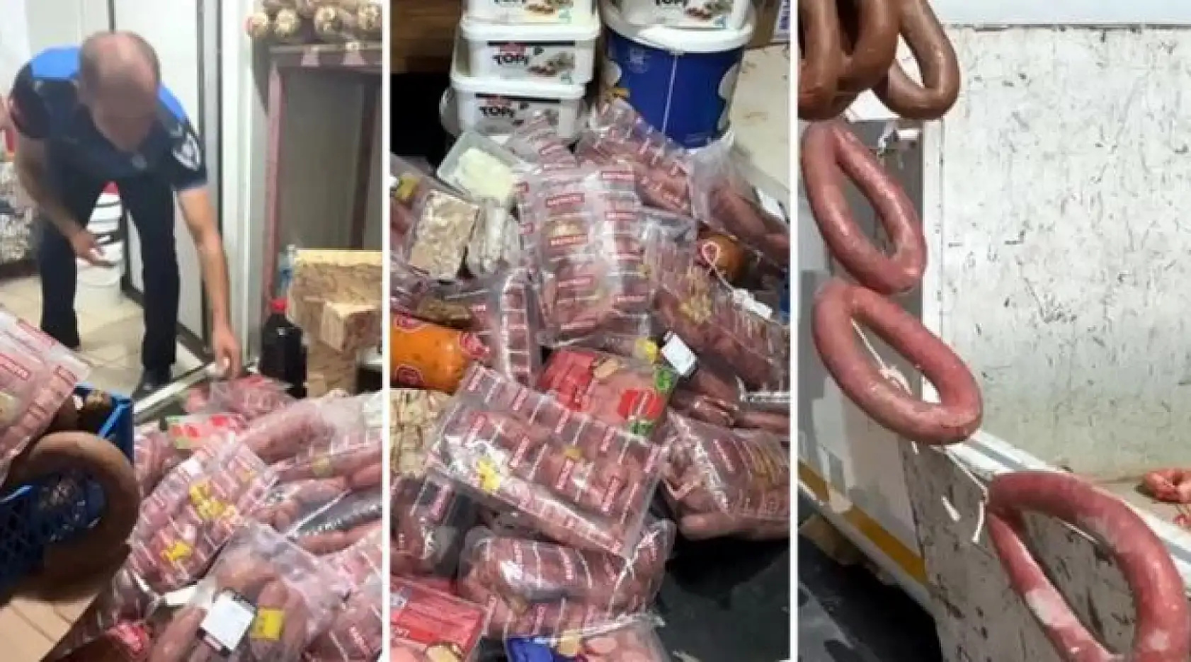 Resmen zehir satmışlar! Peynir, zeytin, sucuk… İş yeri mühürlendi!