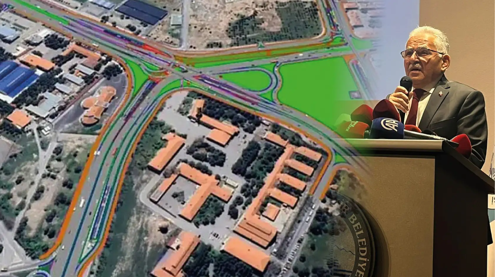 Kayseri Gazeteleri'nde 3 Haziran Salı günü manşet tek: Kartal Kavşağı!