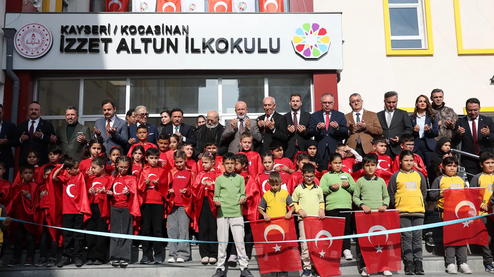 Kayseri'de bir okulun daha açılışı gerçekleşti: Eğitime önemli yatırım!