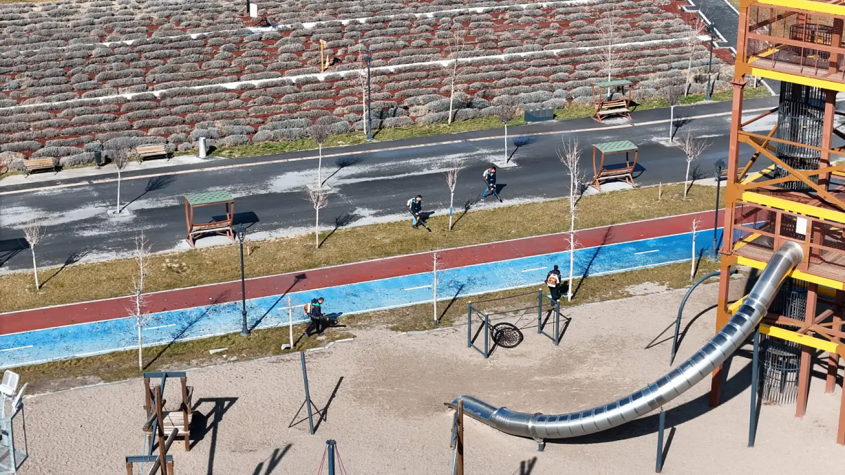 Büyükşehir'den Millet Bahçesinde seferberlik