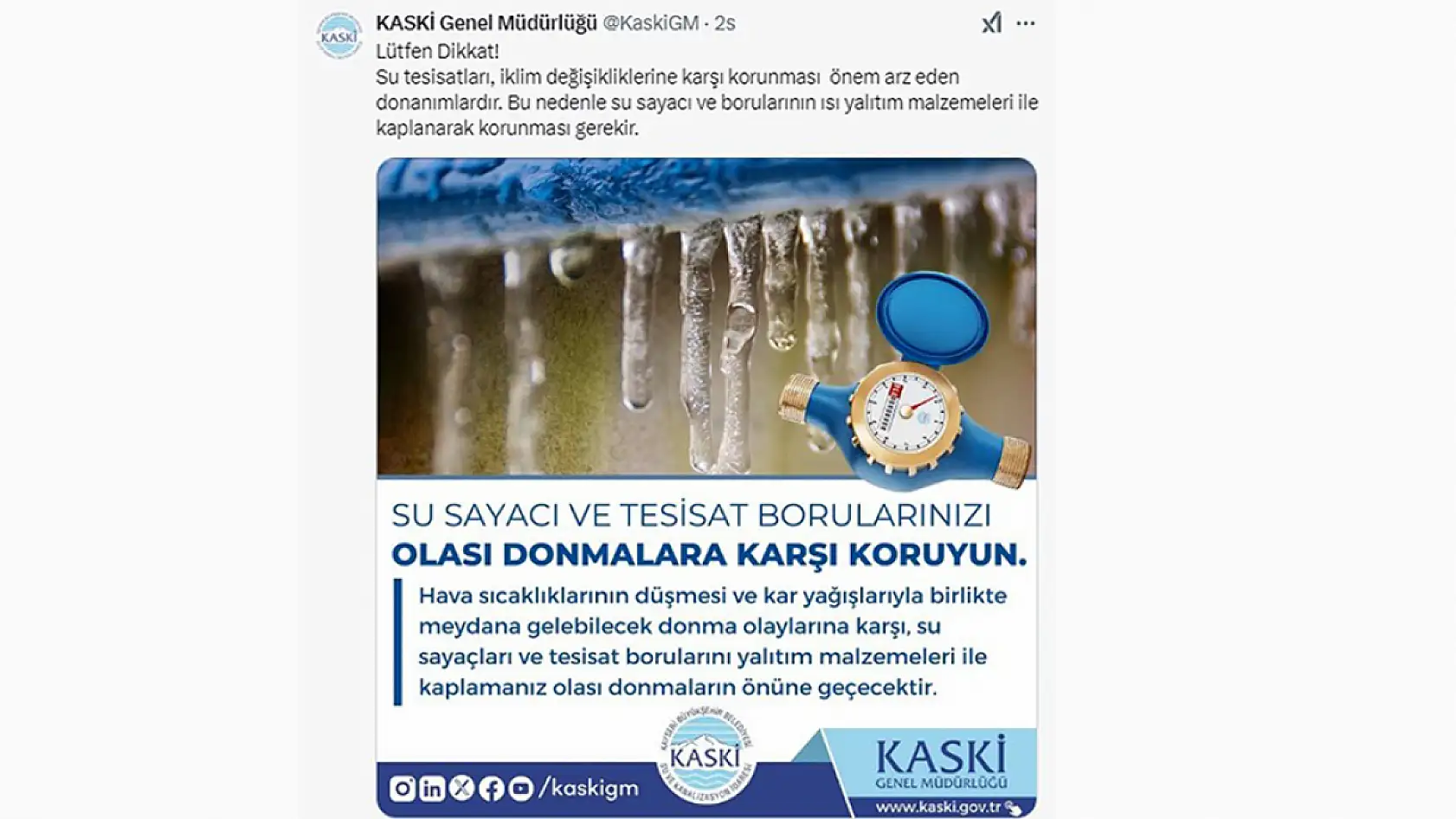 Kayseri'de 5 Şubat Çarşamba günü sosyal medyada öne çıkanlar...