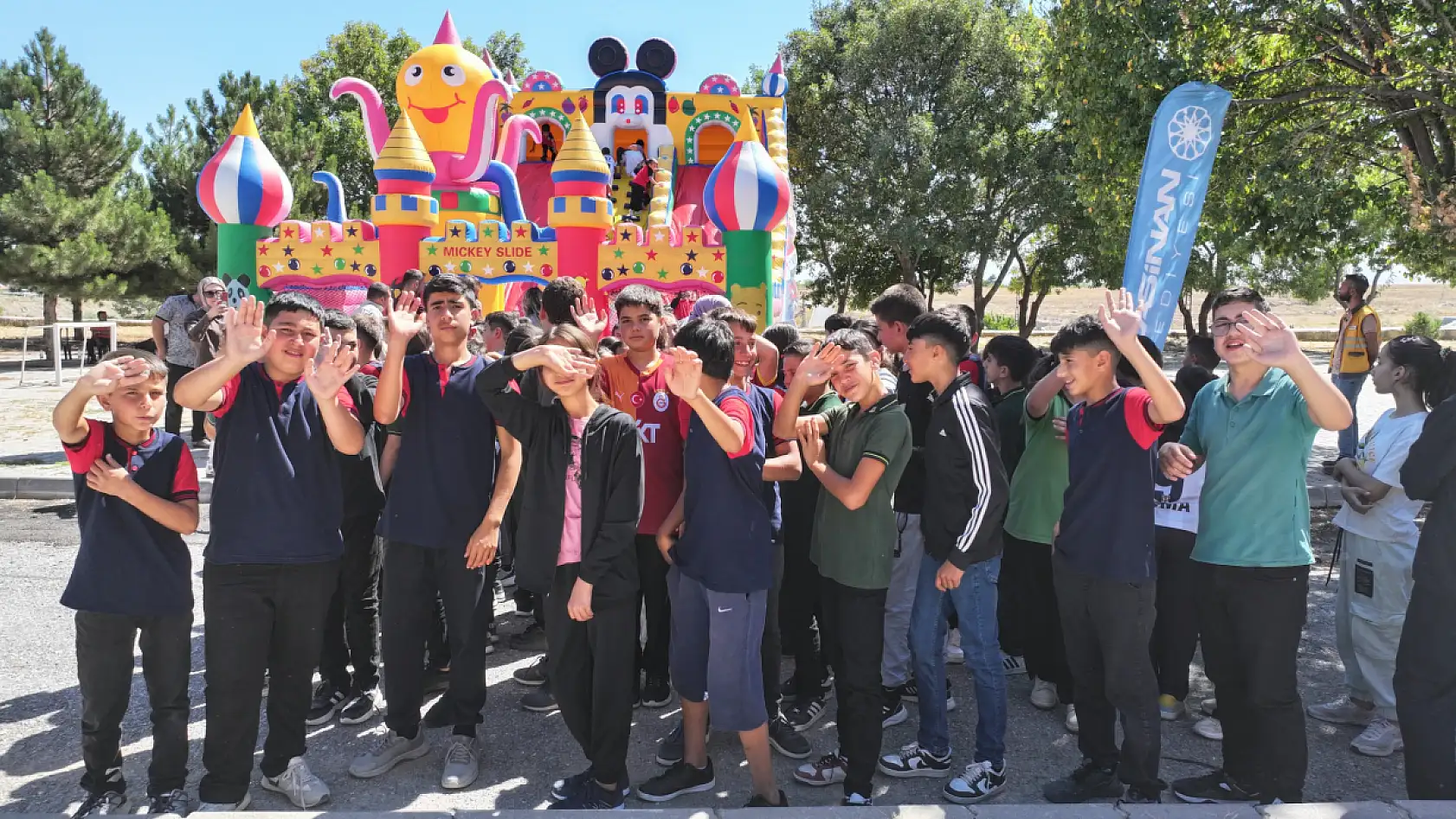 Kocasinan'da çocukların yüzleri gülüyor! İşte nedeni...