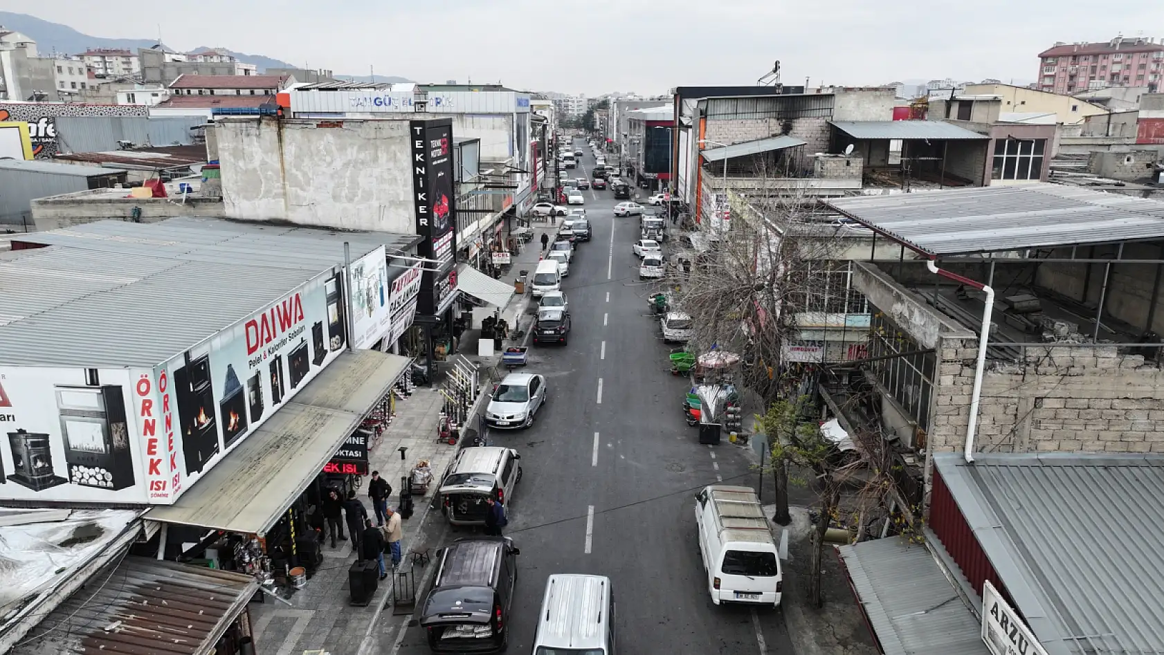 Kocasinan'da eski ve yeni sanayi bölgeleri yenileniyor