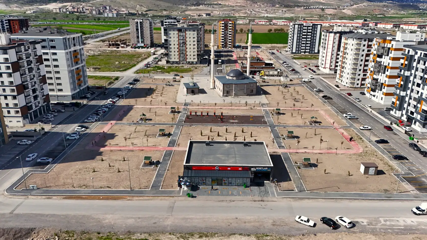 Şehir Hastanesi çevresine 4 yeni yeşil alan