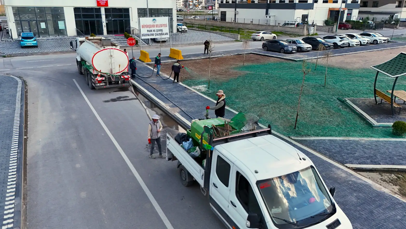 Şehir Hastanesi çevresine 4 yeni yeşil alan
