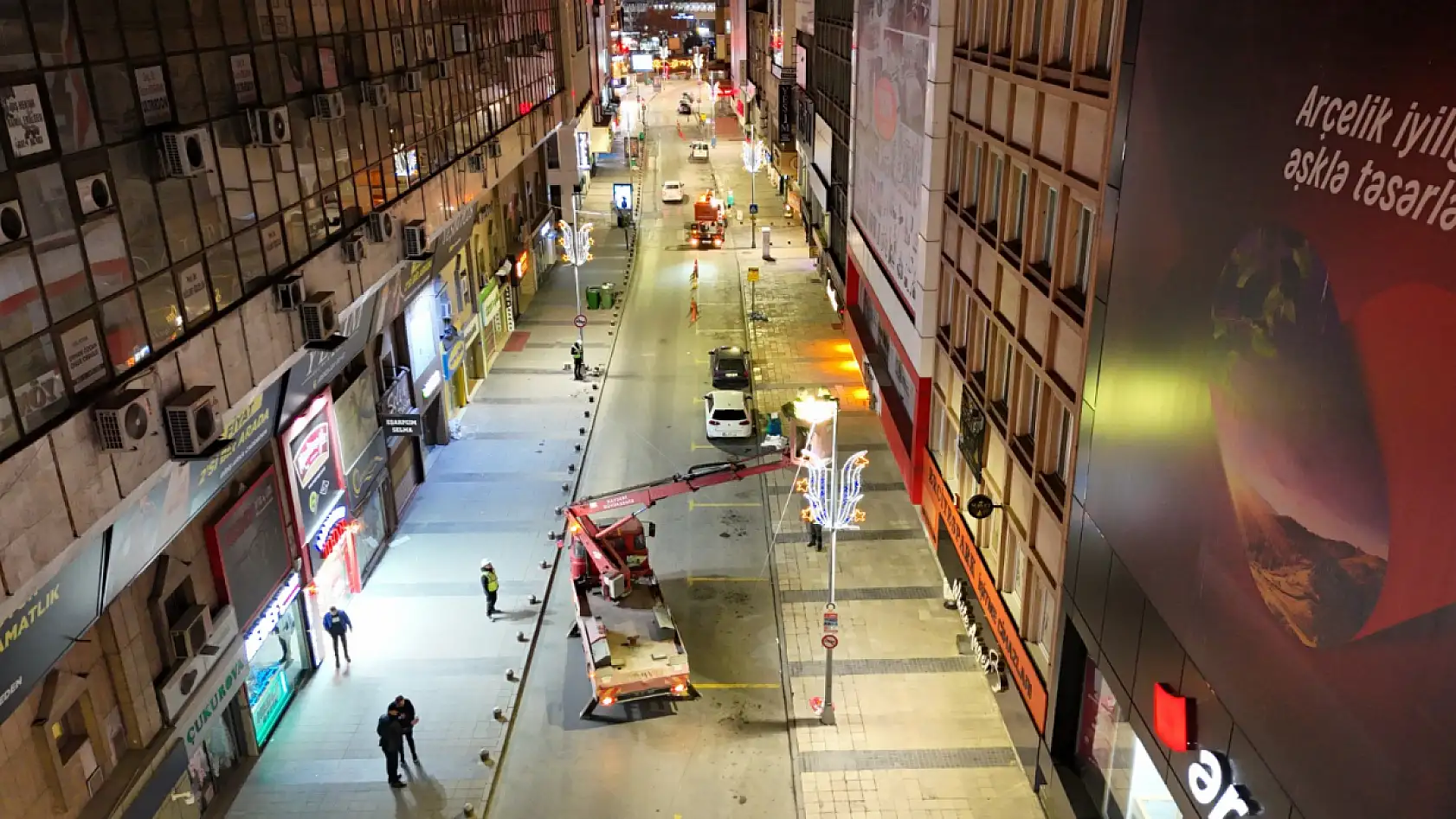 Millet Caddesi'nde renkli dönüşüm