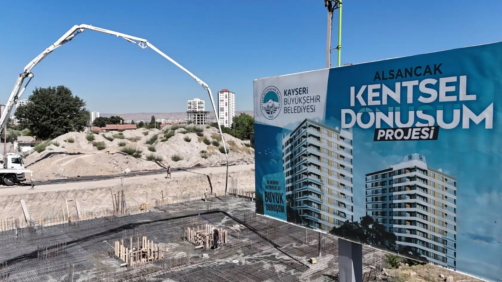 Büyükşehir Kayseri'nin çehresini değiştirmeye devam ediyor!