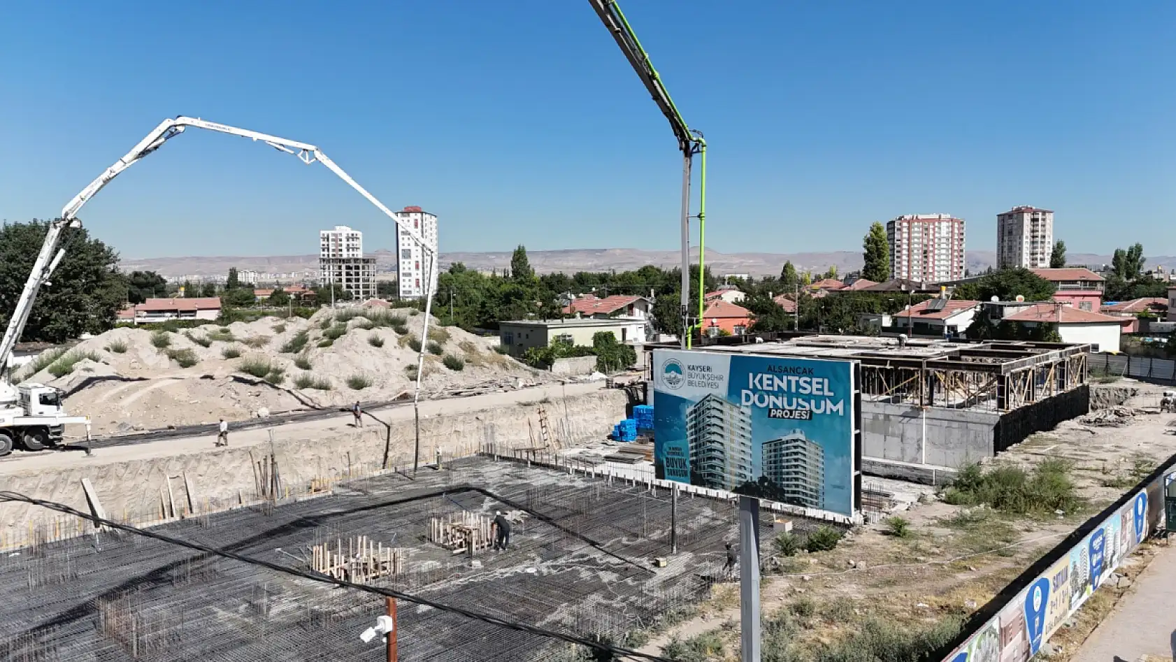 Büyükşehir Kayseri'nin çehresini değiştirmeye devam ediyor!