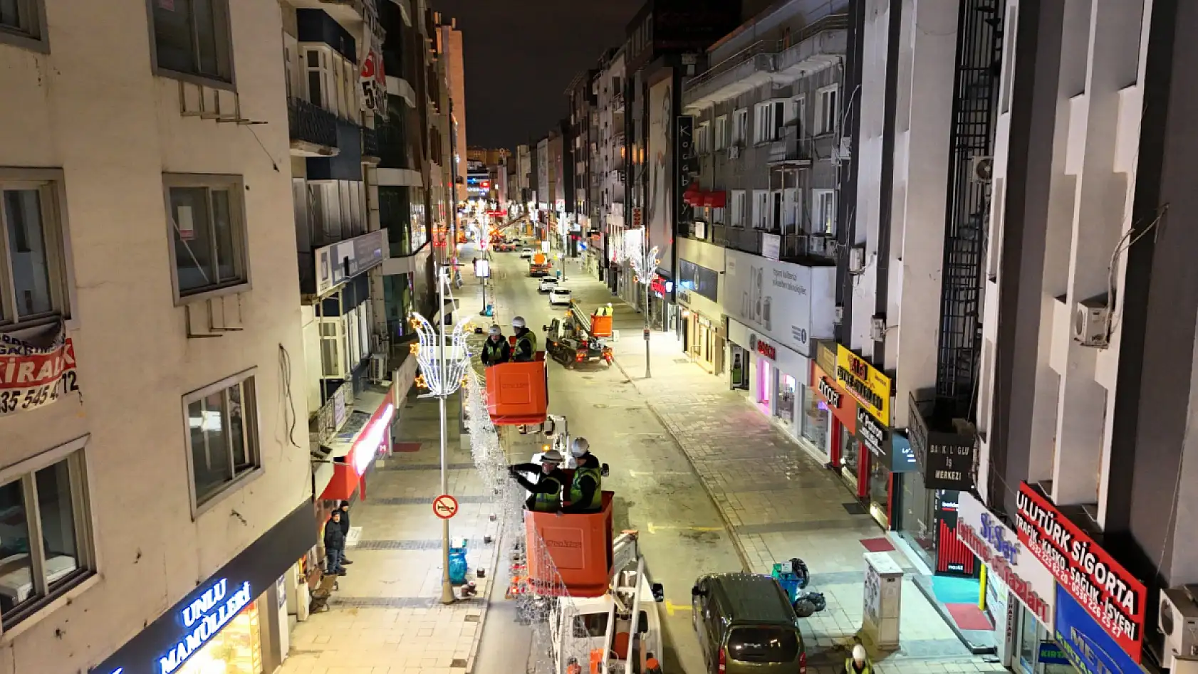 Millet Caddesi'nde renkli dönüşüm
