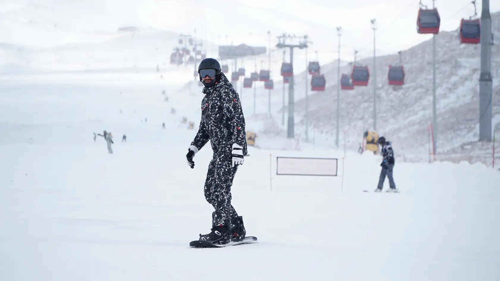 Kayakseverler Müjde! - Erciyes'te Sezon Başladı