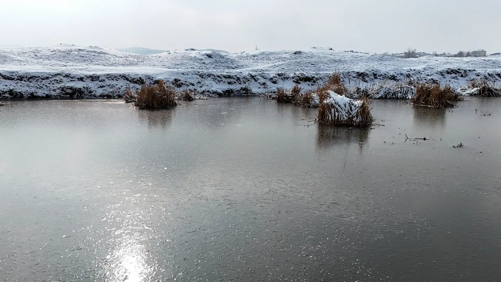 Kayseri'de bu yer yazın safari - Kışın buz pisti: İşte o görüntüler!