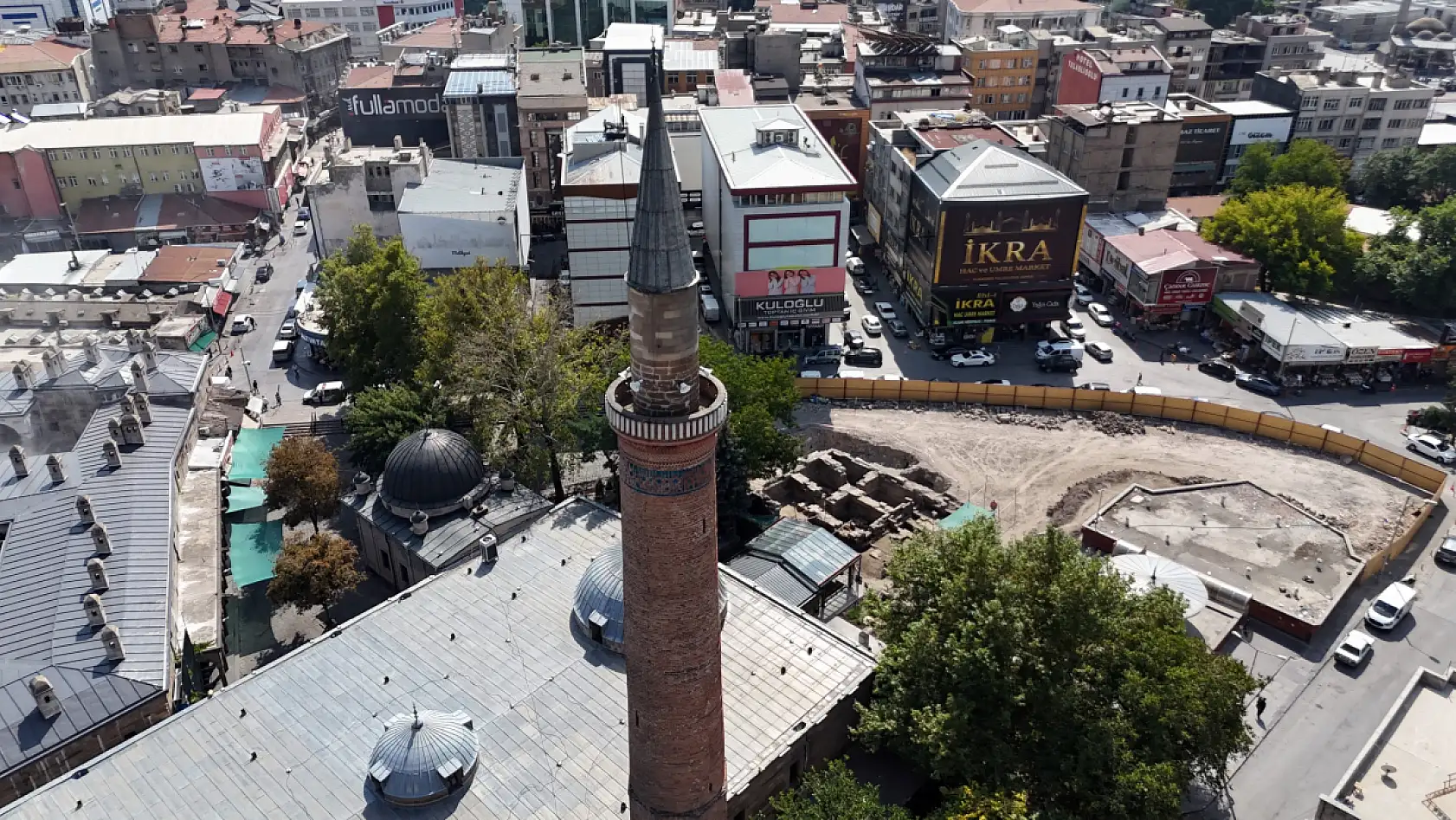 Kayseri'nin merkezinde geçmişe kapı açılıyor!