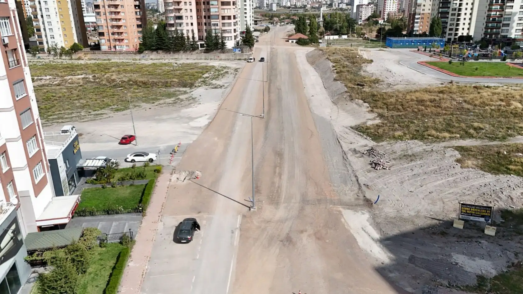 Melikgazi'de yeni yol için geri sayım başladı!