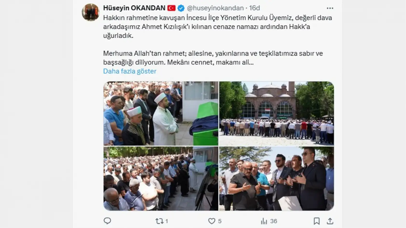 Kayseri'de bugün neler paylaşıldı? Sosyal medyada öne çıkan gelişmeler!