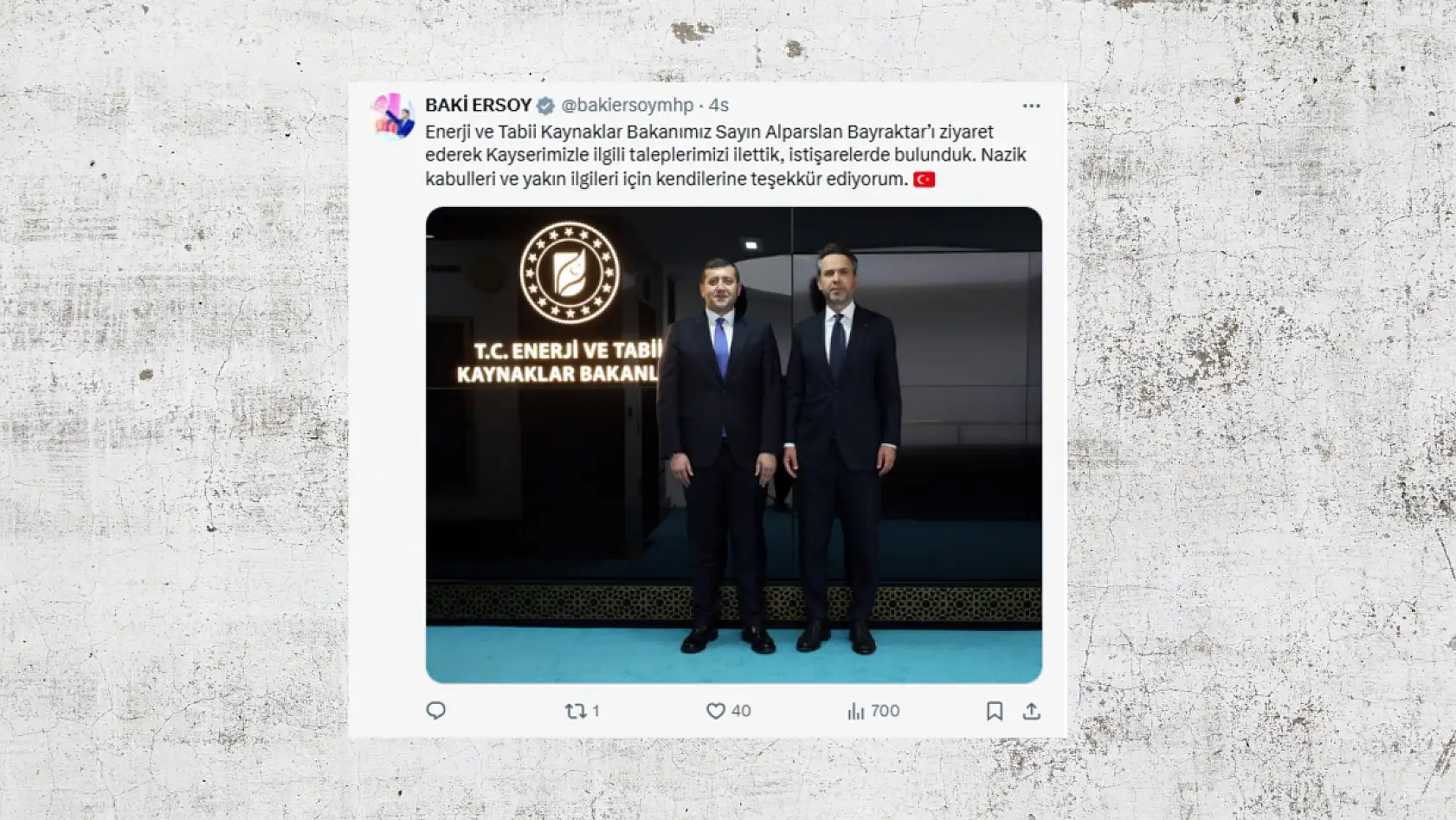 Kayseri'de sosyal medyada öne çıkanlar (27 Haziran)