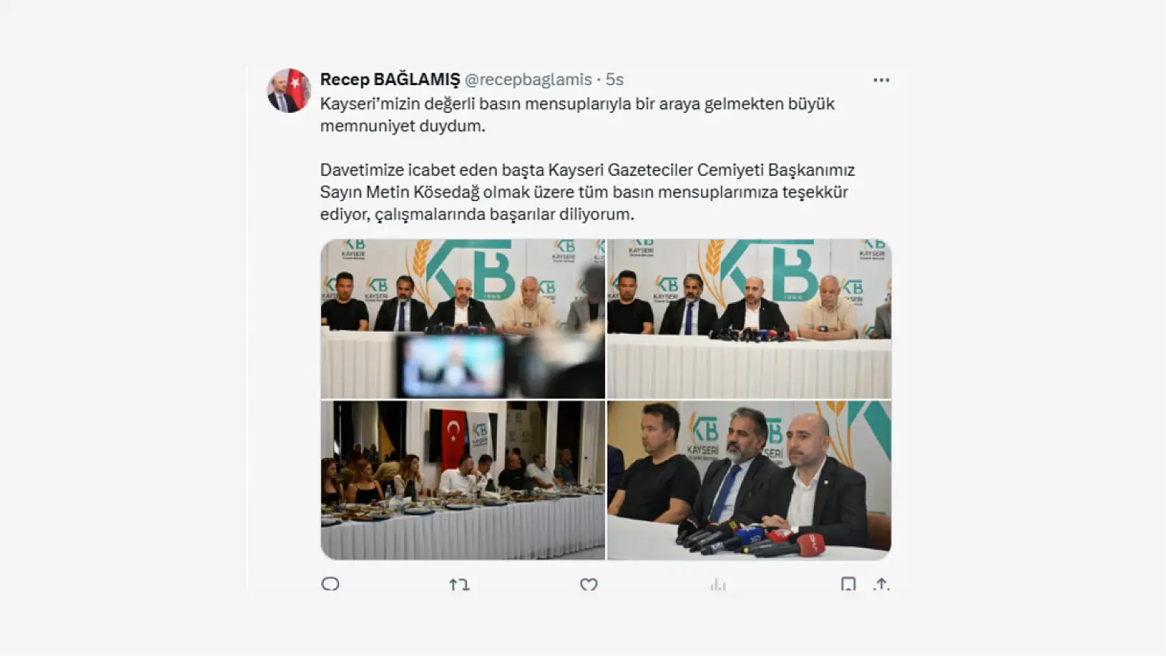 Kayseri'nin sosyal medya gündeminden öne çıkanlar... (16 Temmuz Çarşamba)