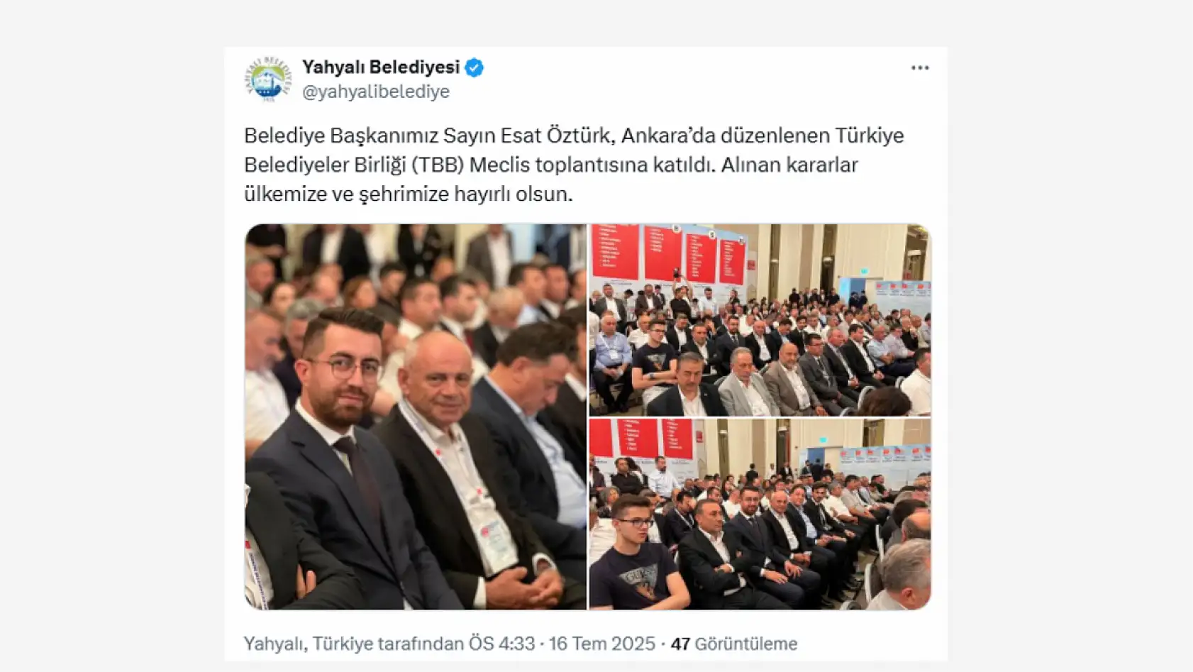 Kayseri'nin sosyal medya gündeminden öne çıkanlar... (16 Temmuz Çarşamba)