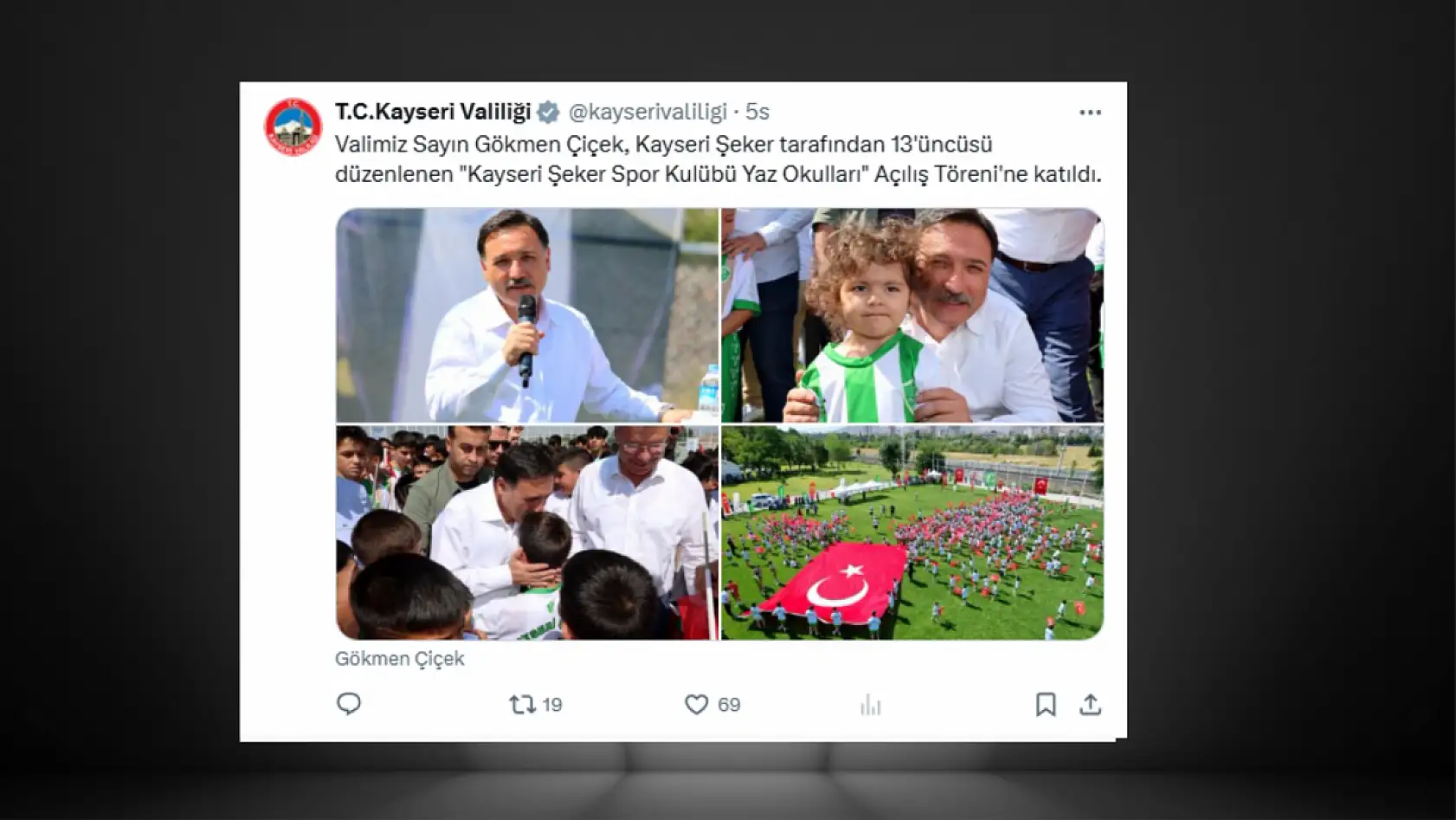 Kayseri'nin sosyal medya gündeminde bugün neler konuşuldu? (17 Temmuz)