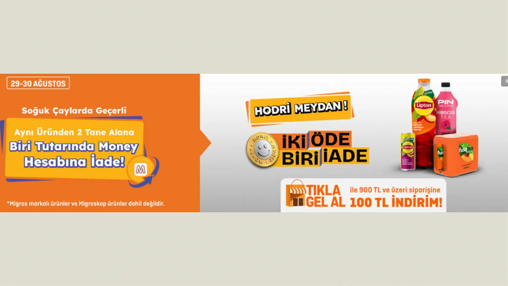 Migros'ta 2 ürün alana 1 tanesinin ücreti iade edilecek: İşte o kampanyanın detayları...