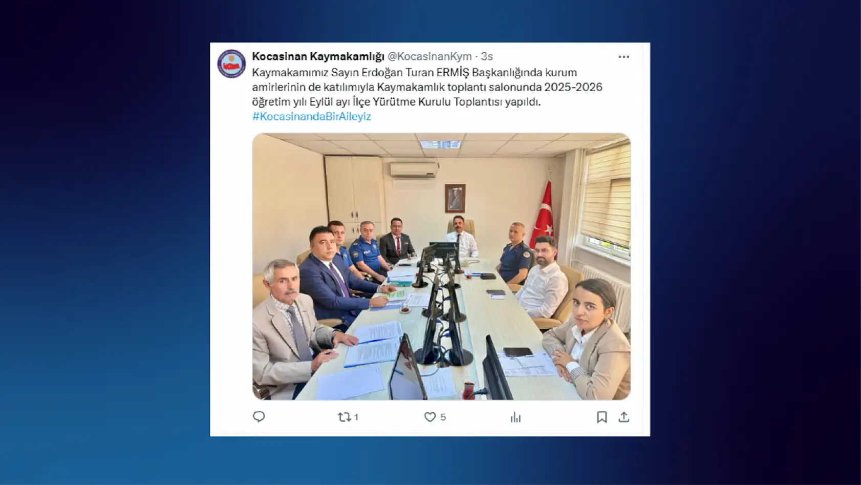 Kayseri'nin sosyal medya gündeminden öne çıkanlar (10 Eylül)