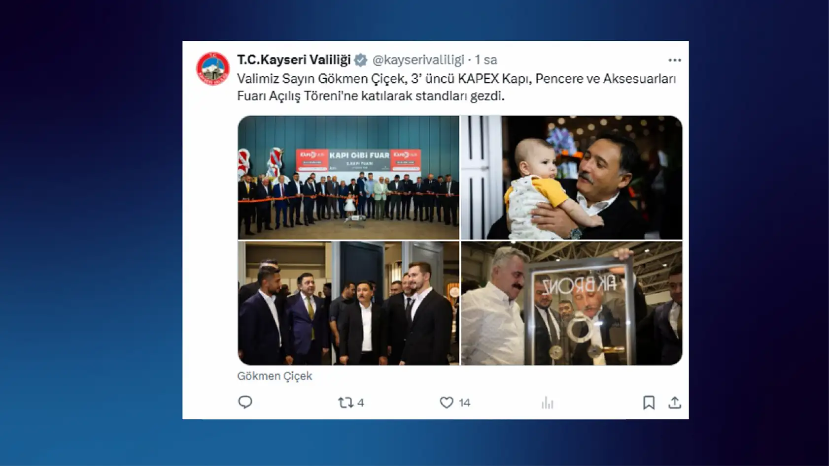 Kayseri'nin sosyal medya gündeminden öne çıkanlar (10 Eylül)