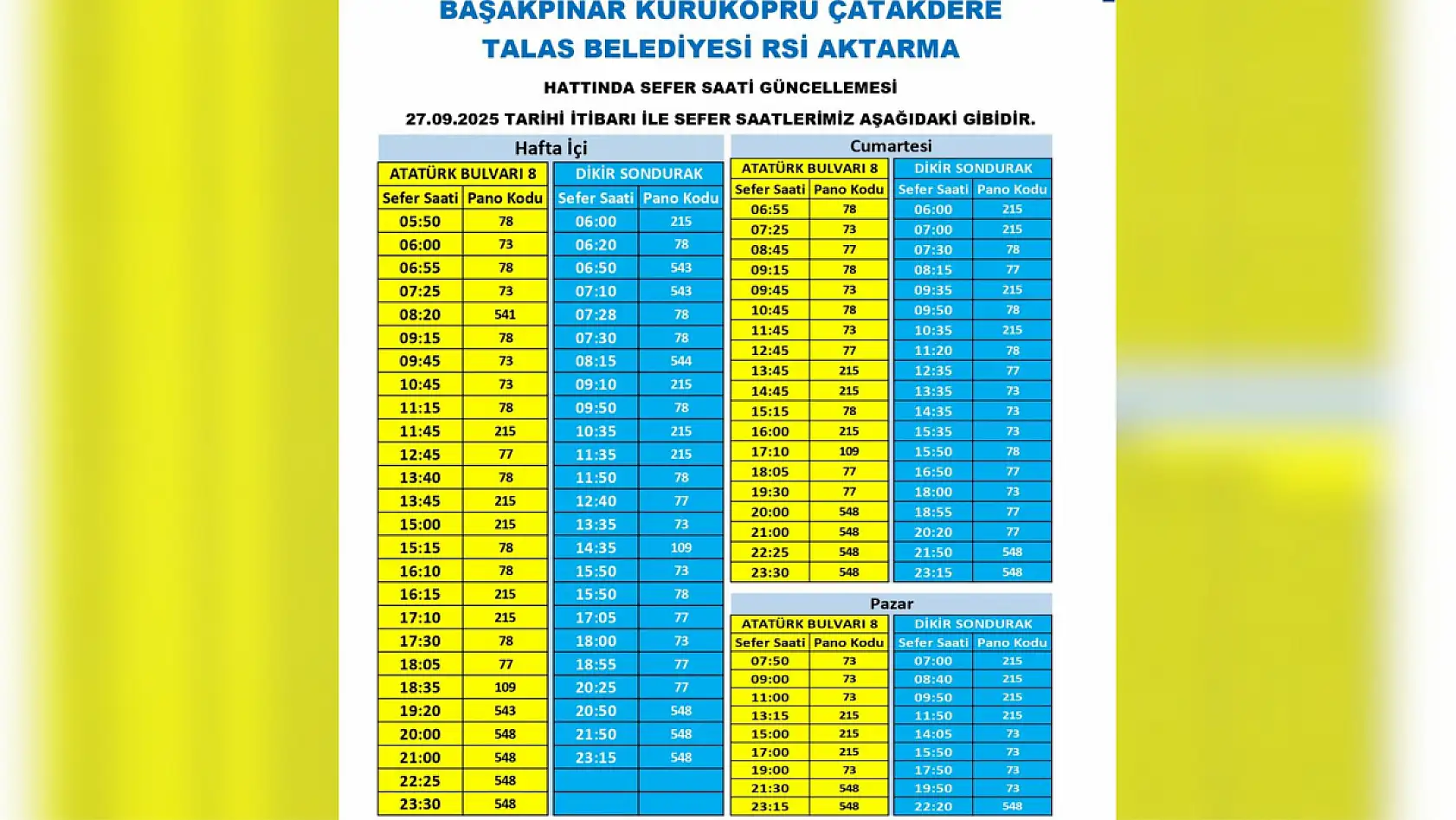 Kayseri'de toplu ulaşım düzenlemesi gerçekleştirildi: Şehir Hastanesi, Başakpınar, Kuruköprü ve Kepez...