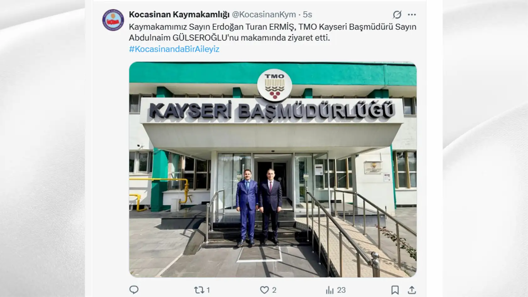 Kayseri'de sosyal medyada bugün neler konuşuldu? Gündemden öne çıkanlar (10 Ekim)