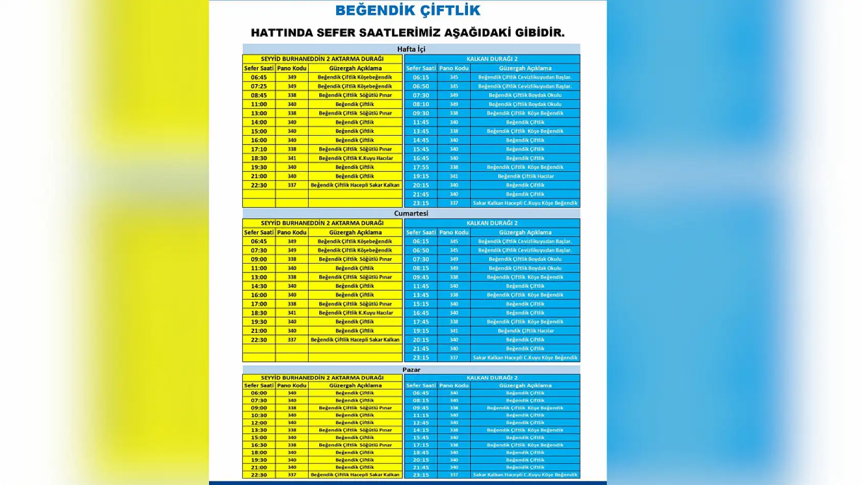 Kayseri'de ulaşım değişikliği: İşte güncellenen otobüs hatları!