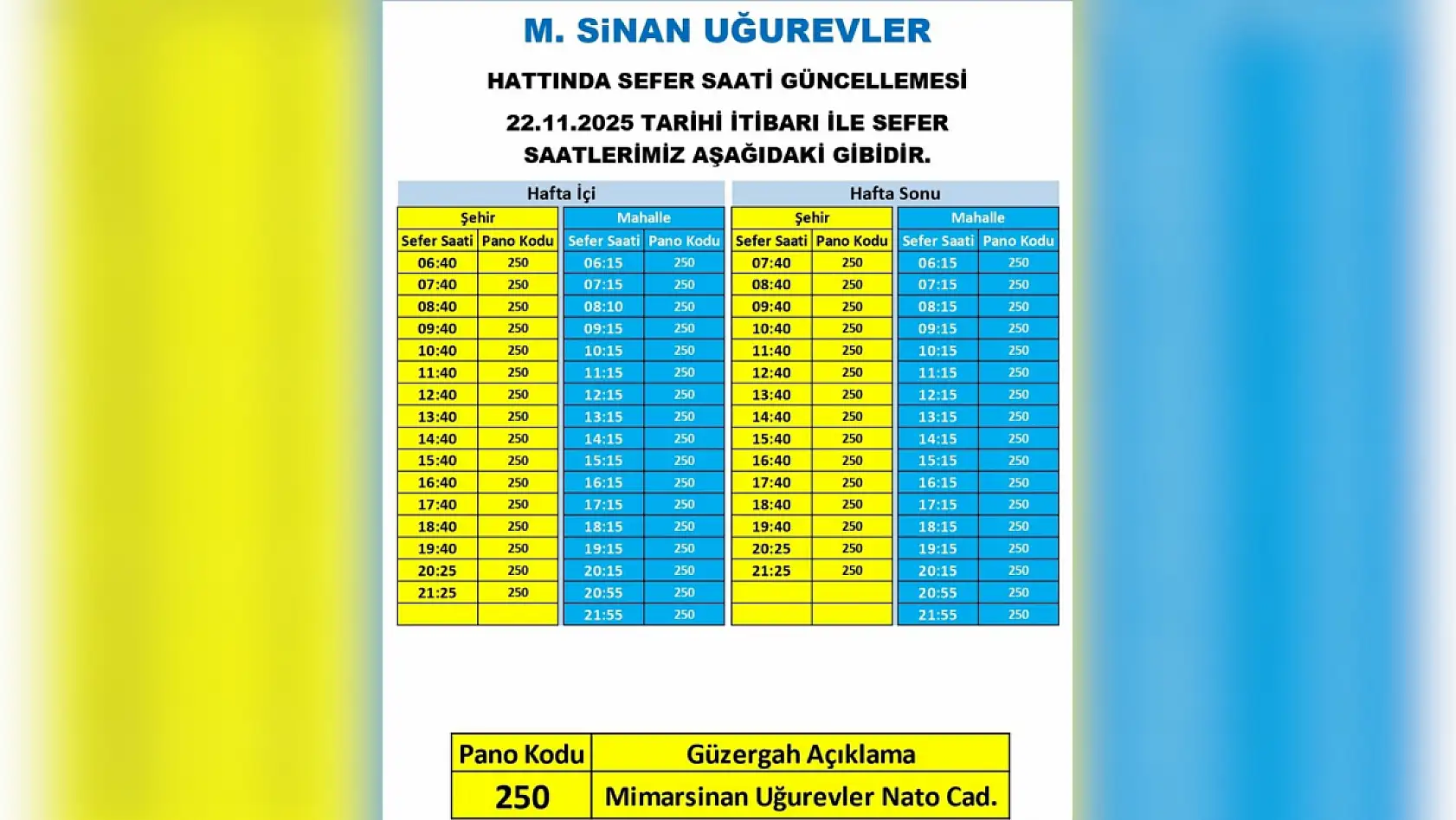 Kayseri'de 22 Kasım 2025 itibariyle geçerli yeni düzenleme: Hangi otobüs hatları değişti?