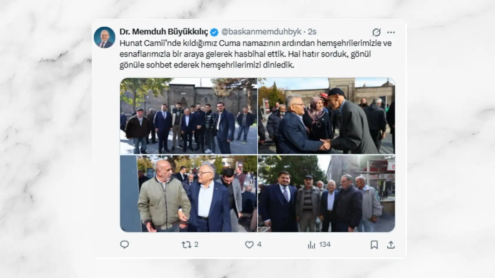 Sosyal medya platformlarında Kayseri bugün nasıl yer aldı? (28 Kasım Cuma)