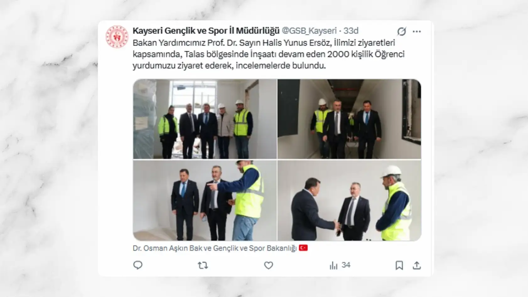 Sosyal medya platformlarında Kayseri bugün nasıl yer aldı? (28 Kasım Cuma)