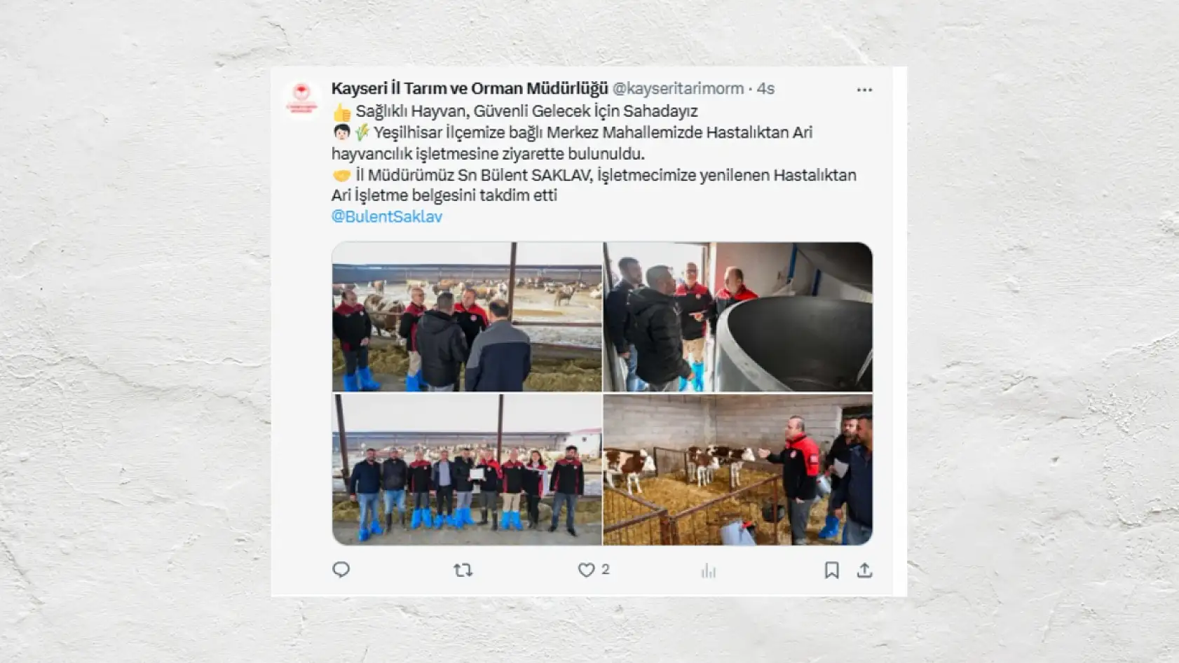 Kayseri'de bugün sosyal medya platformlarında neler paylaşıldı? Öne çıkanlar (2 Aralık Salı )