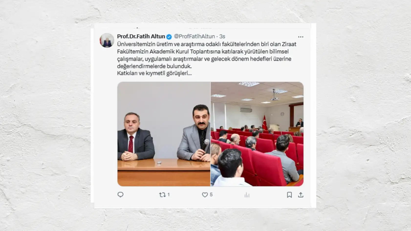 Kayseri'de bugün sosyal medya platformlarında neler paylaşıldı? Öne çıkanlar (2 Aralık Salı )