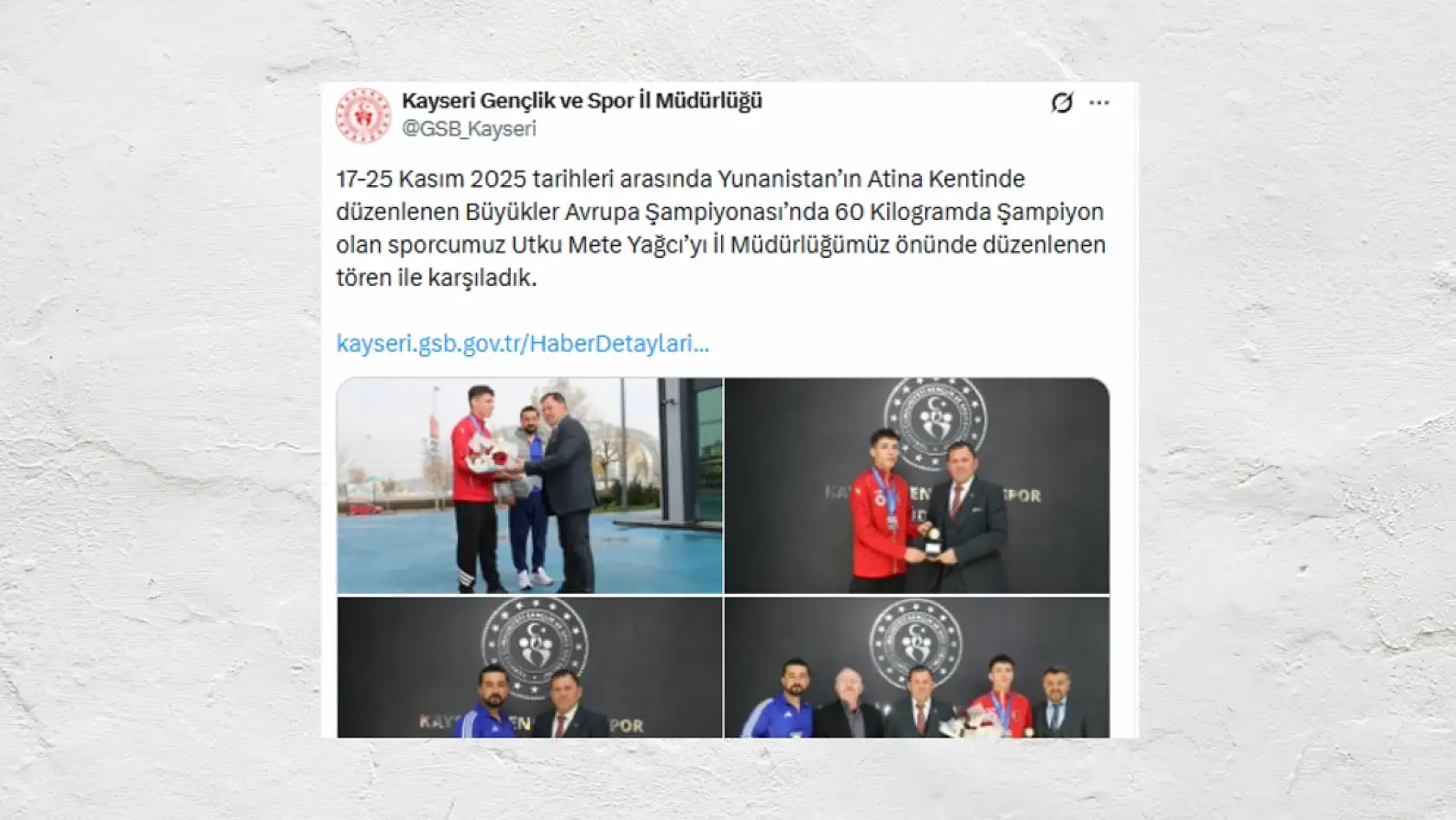 Kayseri'de bugün sosyal medya platformlarında neler paylaşıldı? Öne çıkanlar (2 Aralık Salı )