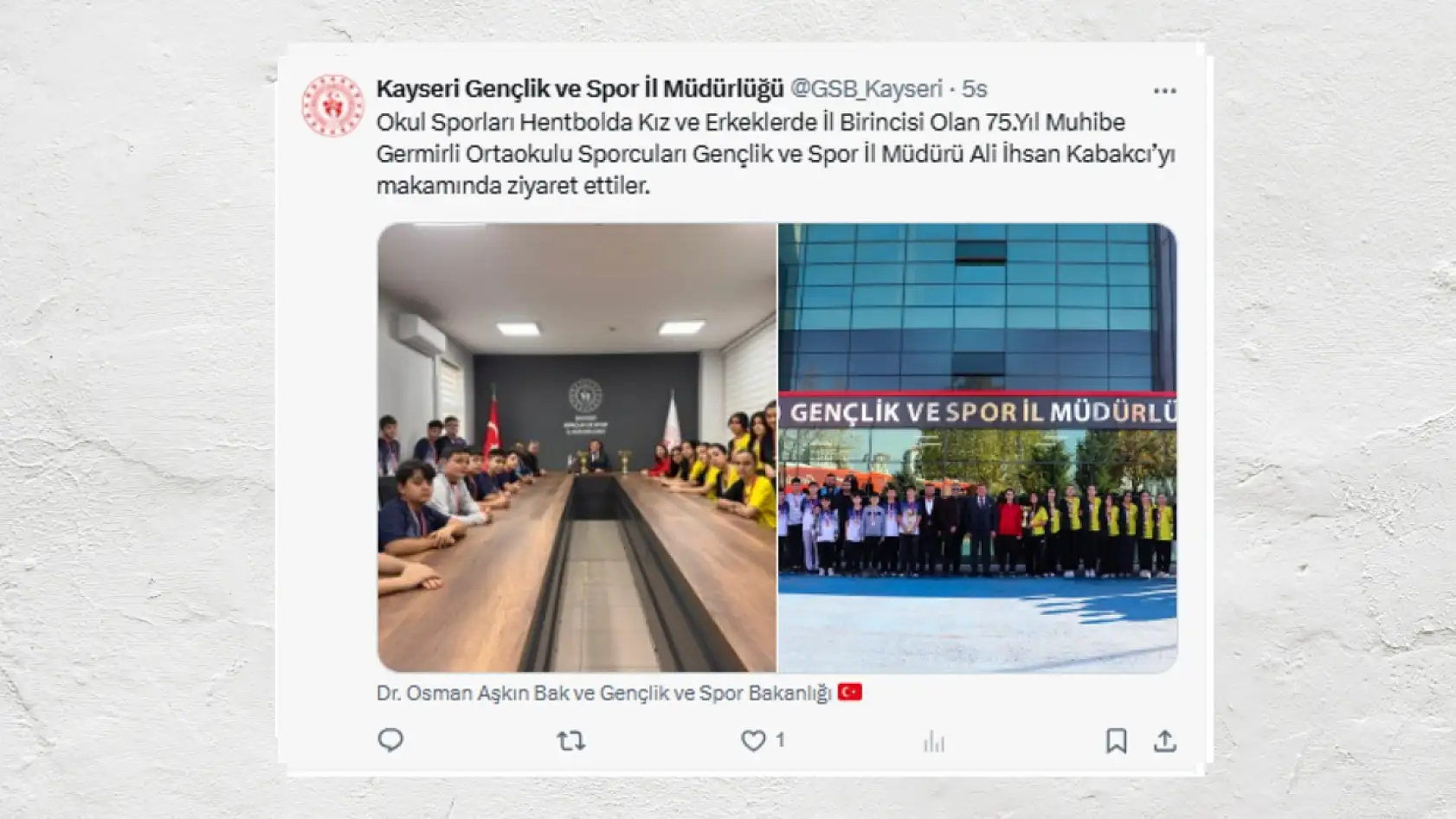 Kayseri'de bugün neler paylaşıldı? Sosyal medyada öne çıkan gelişmeler!
