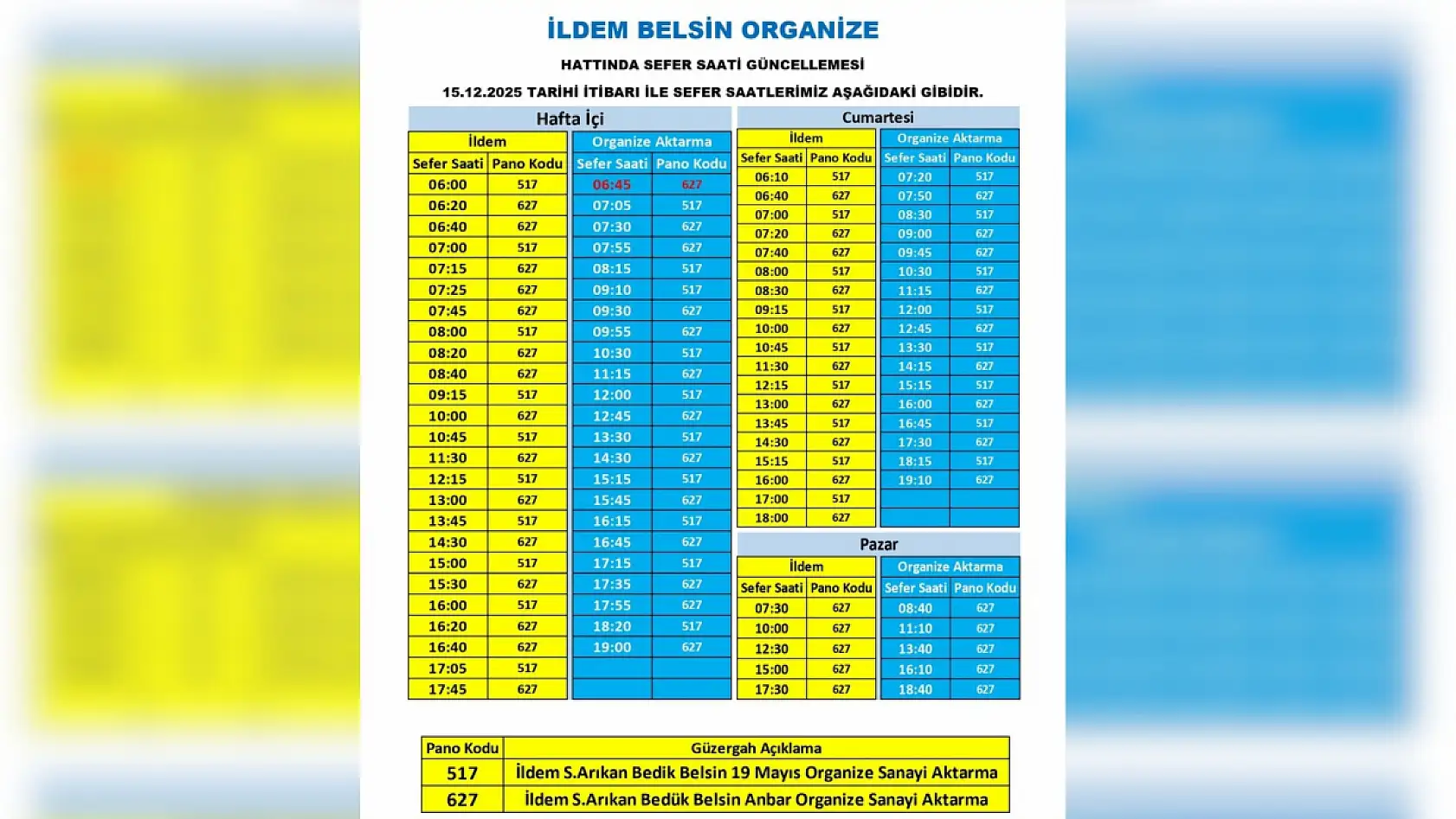 Kayseri'de 13 Aralık Cumartesi itibariyle geçerli yeni düzenleme: Hangi otobüs hatları değişti?