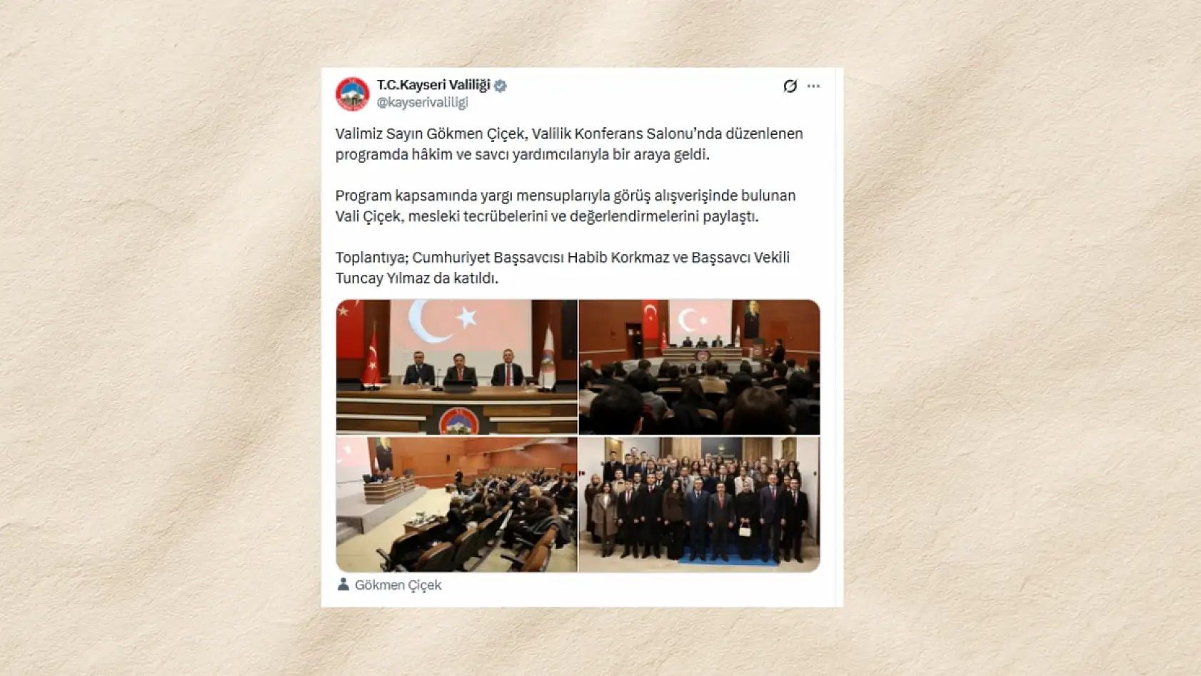 Sosyal medya platformlarında Kayseri bugün nasıl yer aldı? (12 Ocak Pazartesi)
