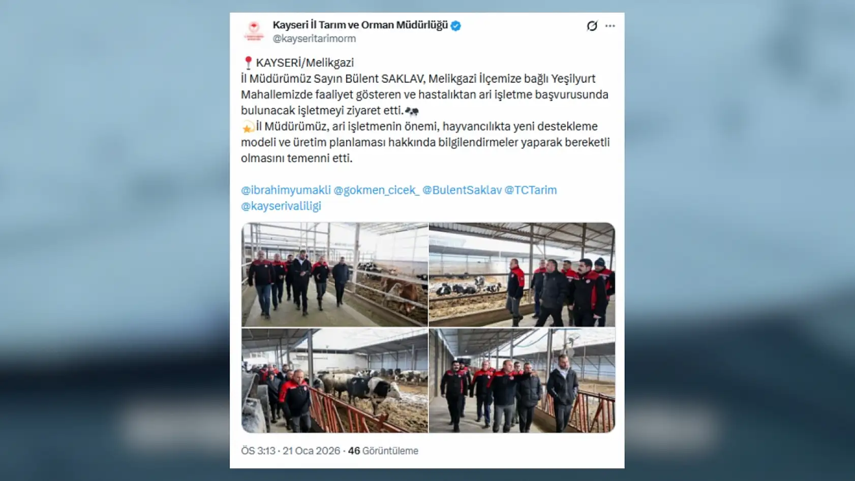 Kayseri'de bugün neler paylaşıldı? Sosyal medyada öne çıkan gelişmeler!