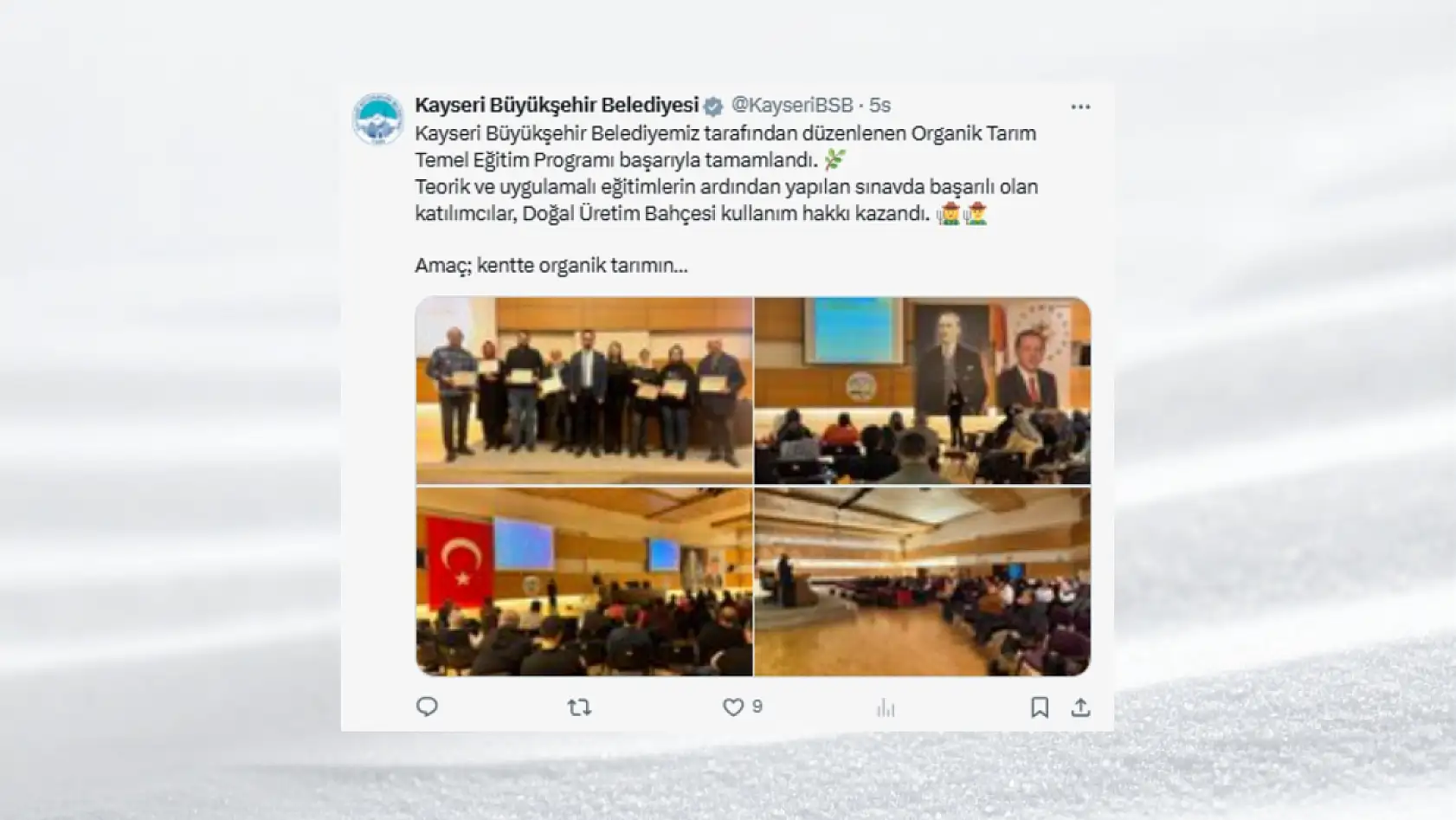 Kayseri'de bugün neler paylaşıldı? Sosyal medyada öne çıkan gelişmeler (4 Şubat 2026)
