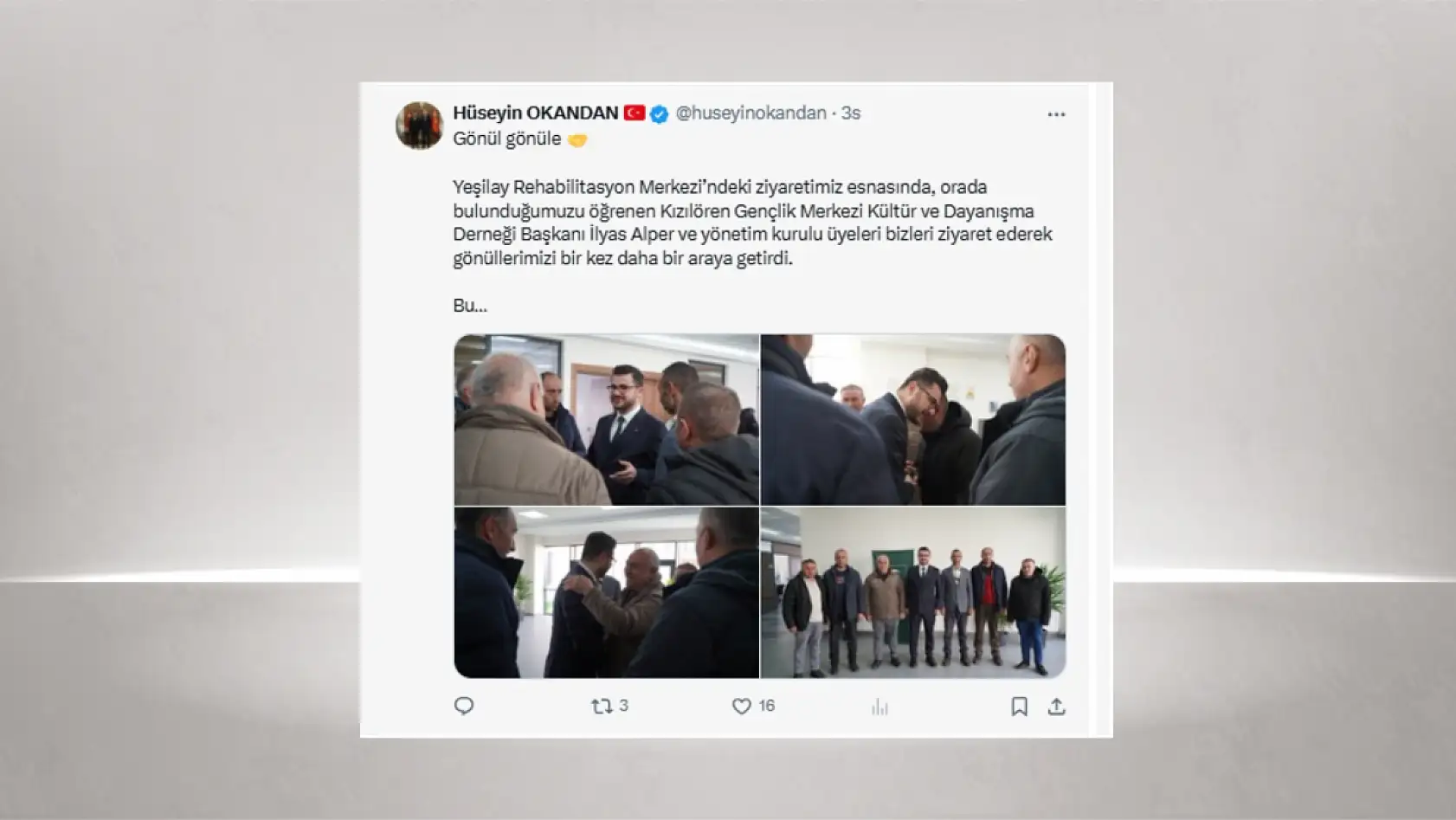 Kayseri'de bugün sosyal medyada hangi paylaşımlar öne çıktı? (2 Mart 2026)