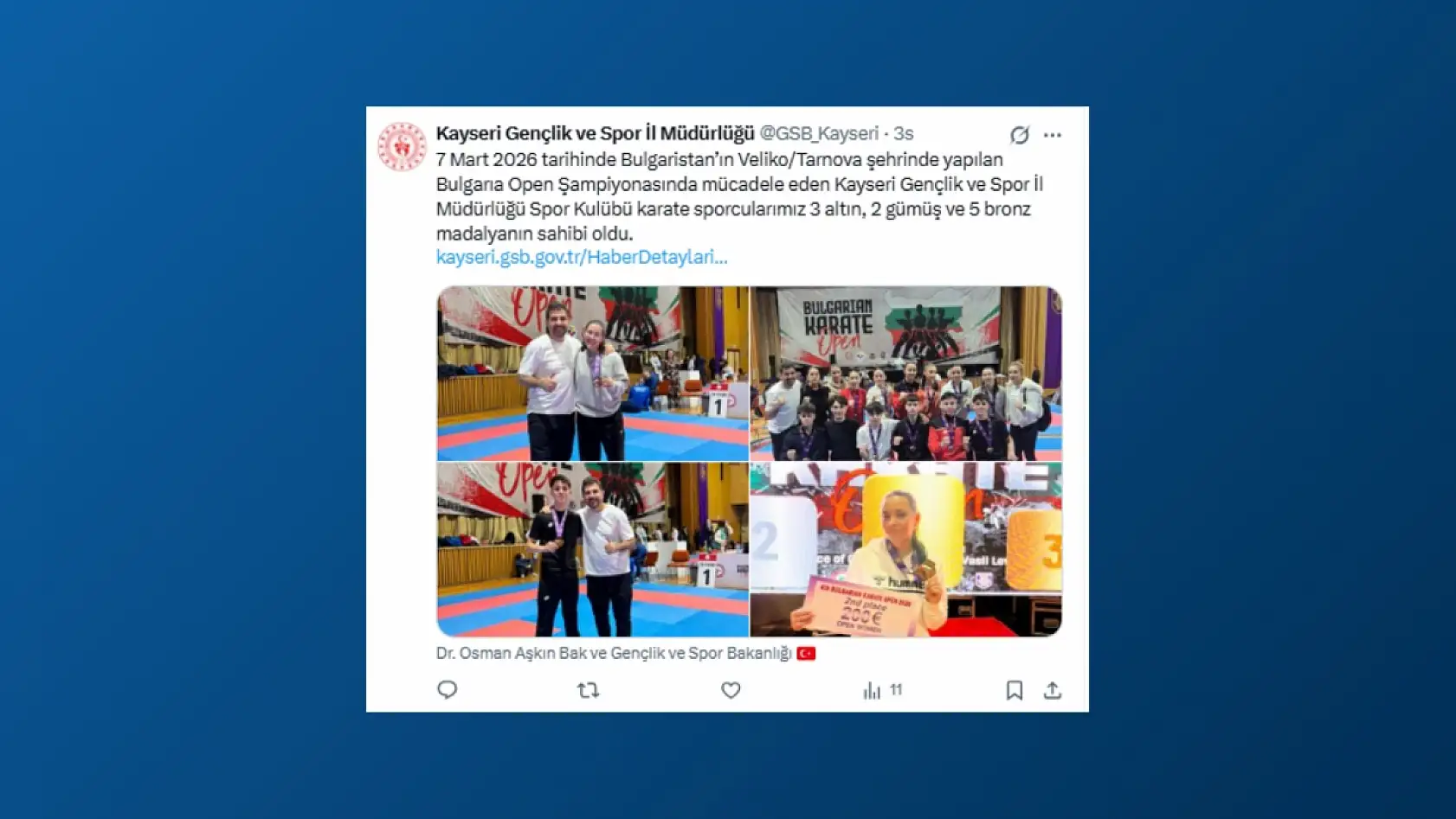 Kayseri'de sosyal medyada bugün neler konuşuldu? Gündemden öne çıkanlar (11 Mart 2026)