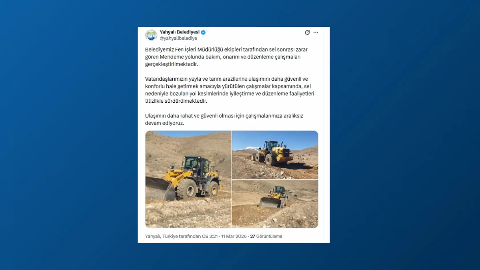 Kayseri'de sosyal medyada bugün neler konuşuldu? Gündemden öne çıkanlar (11 Mart 2026)