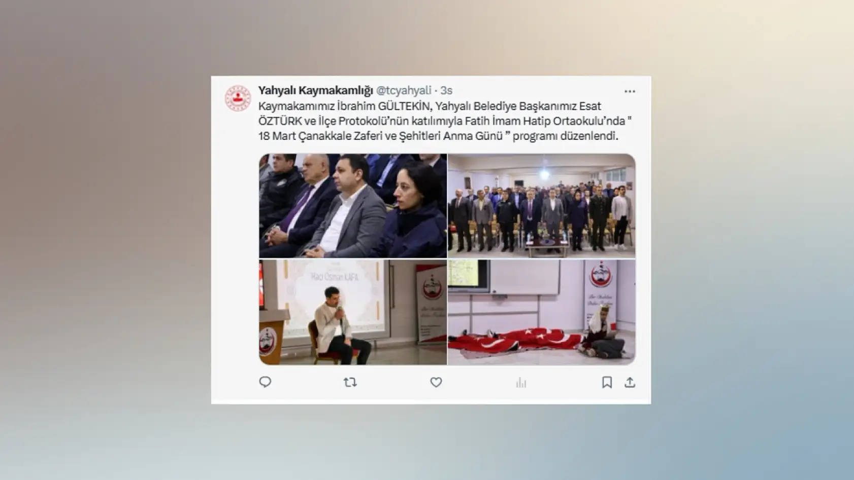 Kayseri'de bugün neler paylaşıldı? Sosyal medyada öne çıkan gelişmeler (23 Mart 2026)