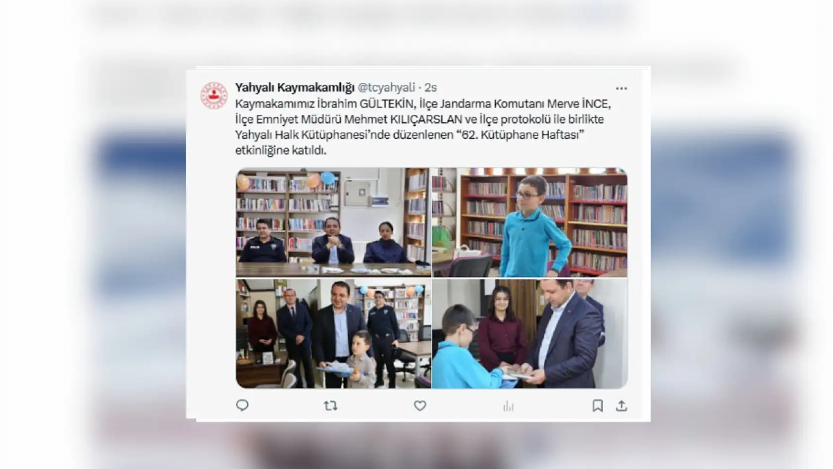 Kayseri'de bugün neler paylaşıldı? Sosyal medyada öne çıkan gelişmeler (1 Nisan 2026)